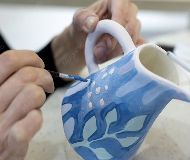 DÉCOR PEINTURE SUR CÉRAMIQUE