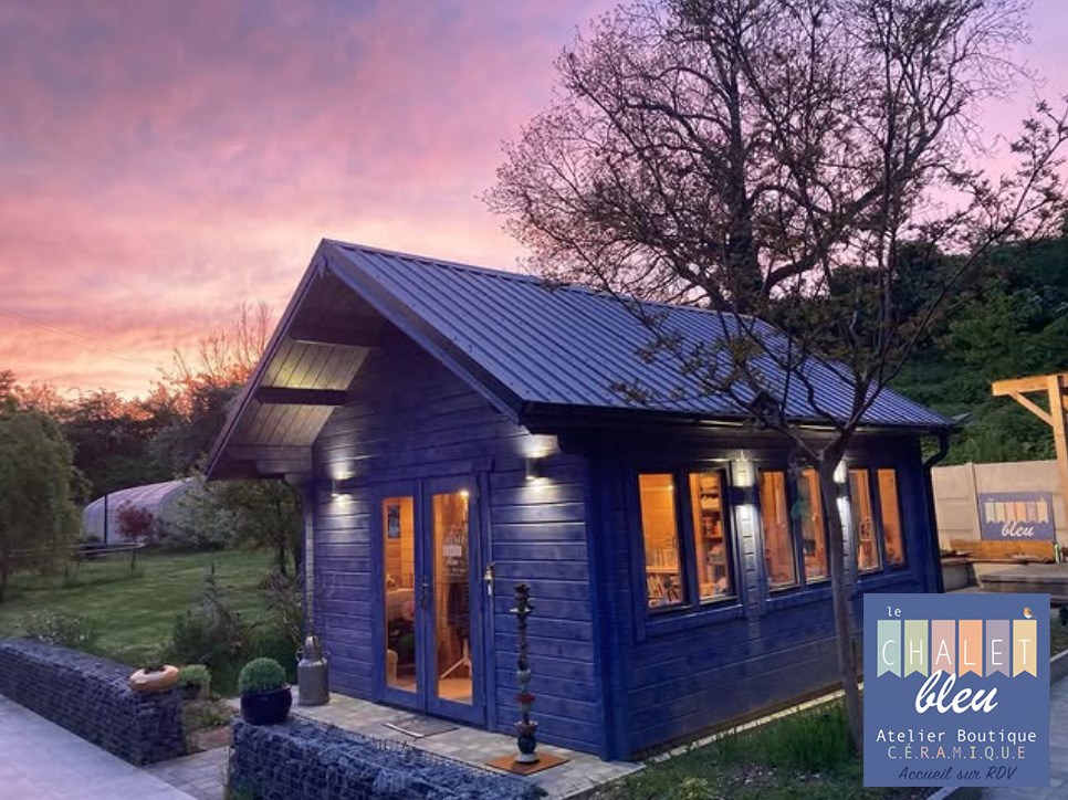 Le Chalet Bleu Fleuri
